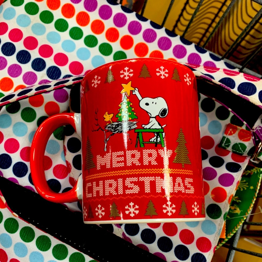 Snoopy Vintage Merry Christmas Mug